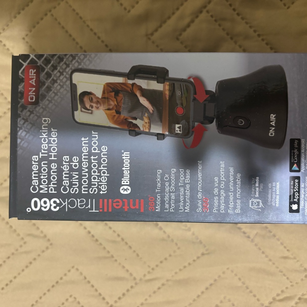 ON AIR Intelli Track 360 Camera Tracking Phone Holder